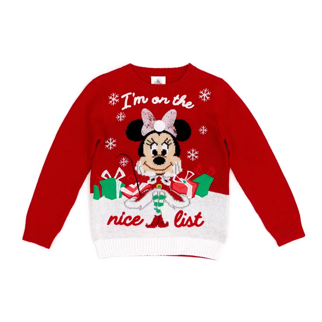 Minnie Mouse Christmas Jumper For Kids (Age 2)