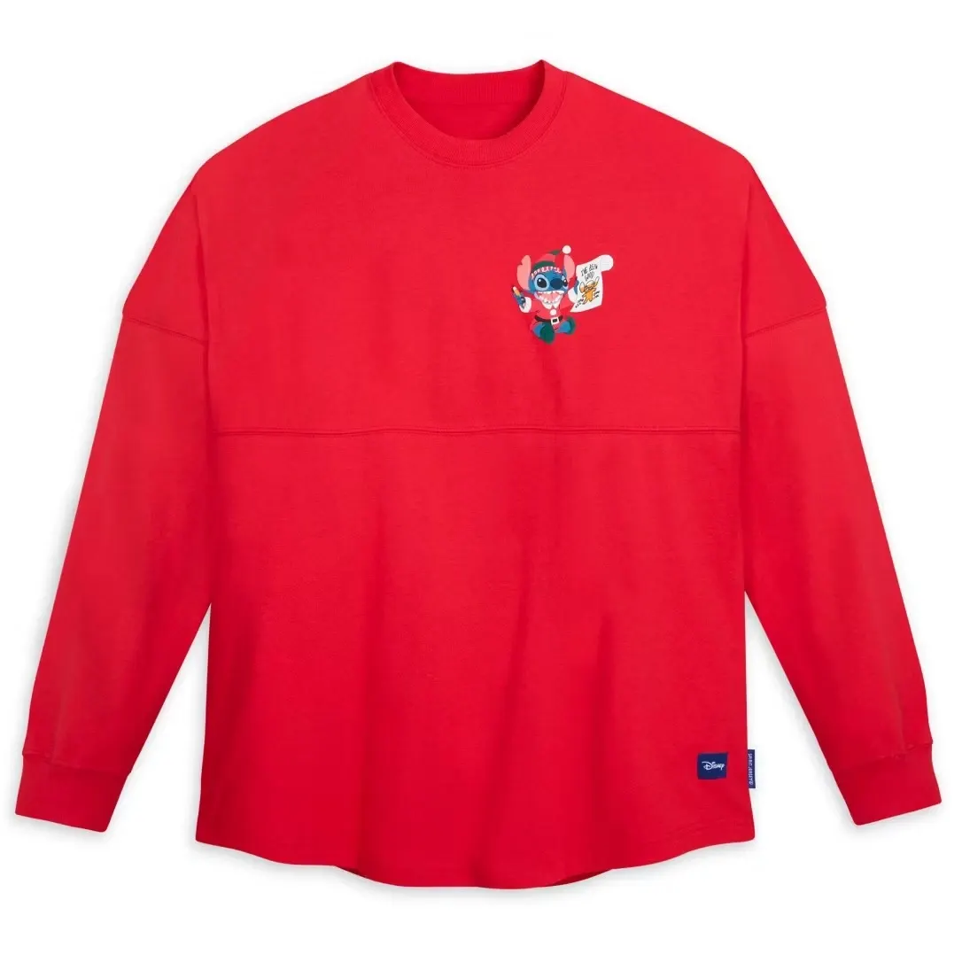 Disney Stitch Christmas Jumper Adult Lilo & Stitch Spirit Jersey - XS