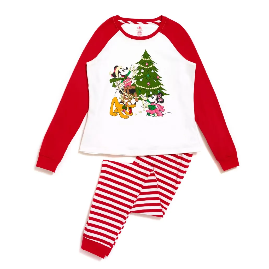 Mickey Mouse and Friends Festive Family Ladies' Matching Pyjamas - M