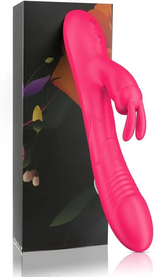 Massager for Women Silicone Medical Grade Pink 10  Modes FastCharging New