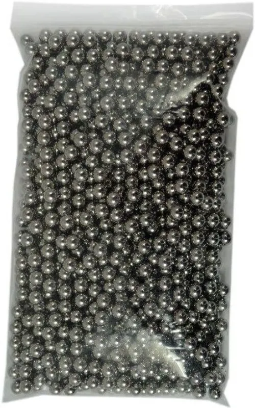 New Lightweight 6mm Stainless Steel Airsoft BBs - 500 Pack Accurate Shooting