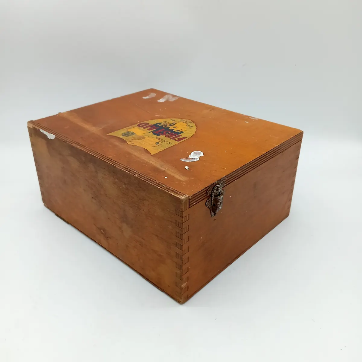 Vintage Wooden Railway Station 1960s Wallace Cameron First Aid Kit Used