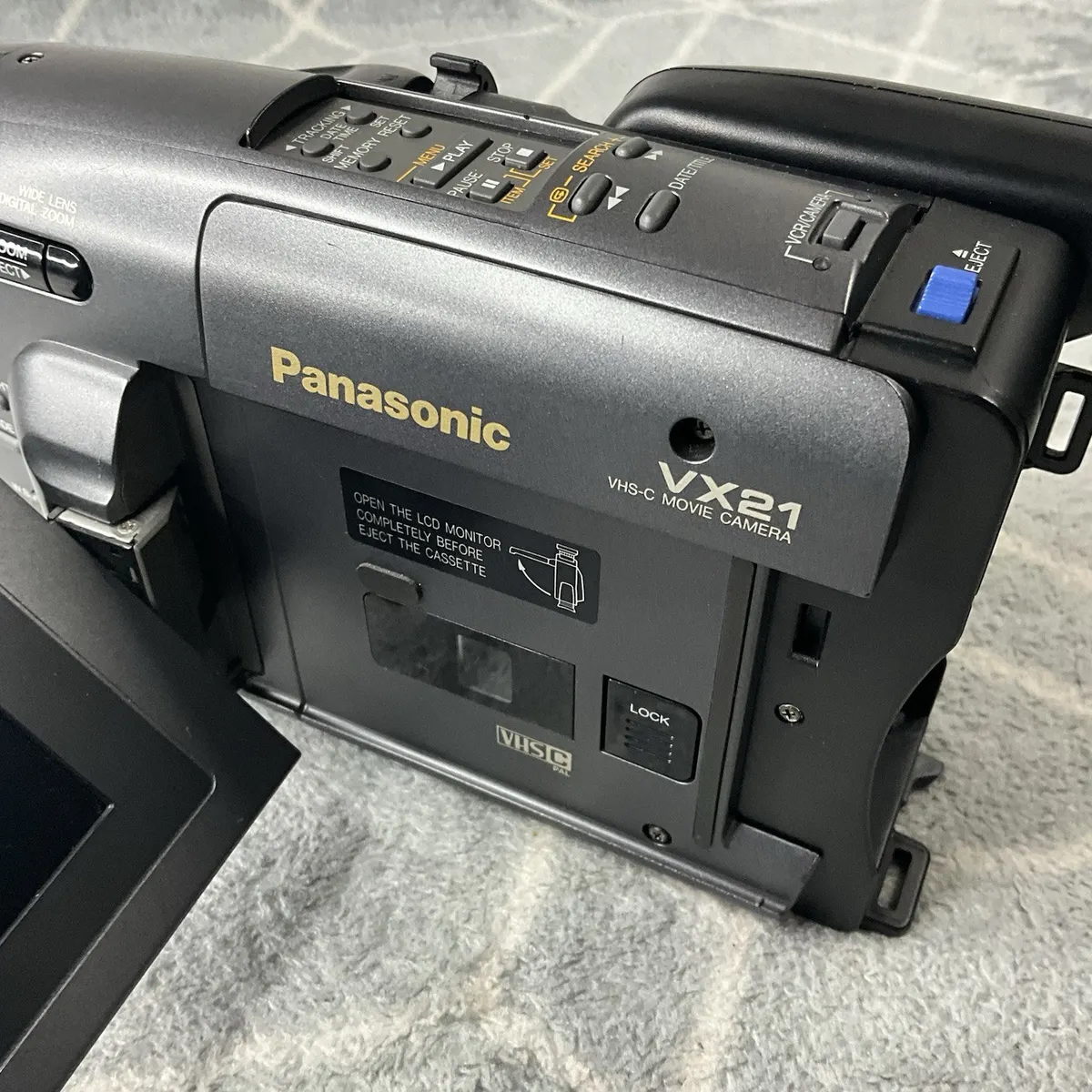 Panasonic VX21 VHS-C Movie Camera Slim Vision NV-VX21 SPARES OR REPAIRS