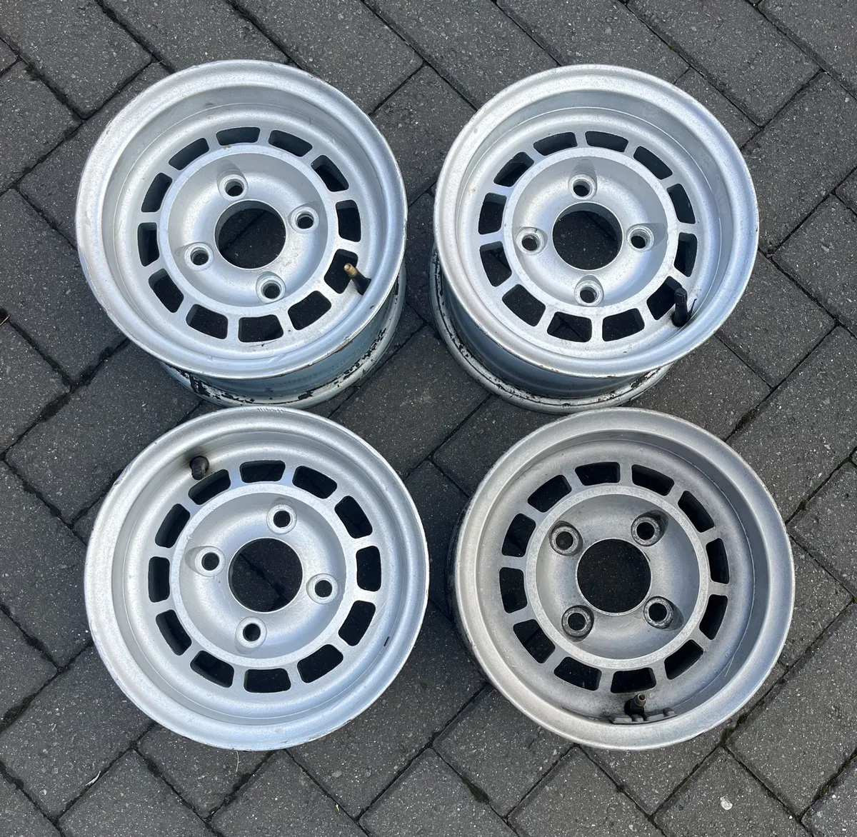 Classic Mini Exacton Alloy Wheel Used Austin Morris 10x5 inch