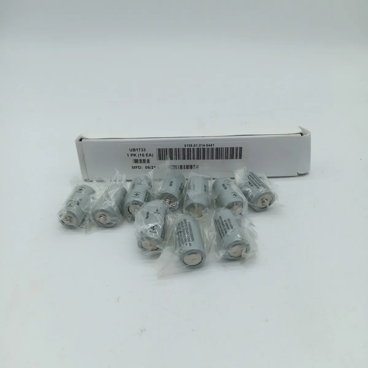 NEW Ultralife UB1733 BA-5372/U LiMn02 Button Top 6V .5Ah Cell No Tabs