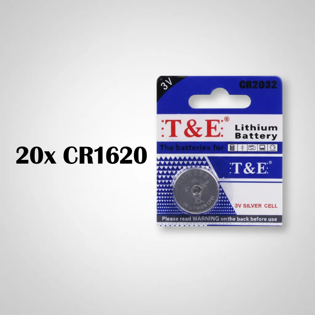 NEW 20x CR1620 Lithium 3V Coin Button Cell Batteries Power Watch Key Fob