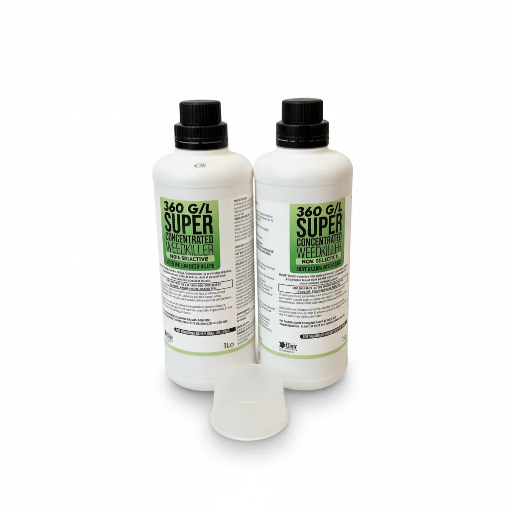 New 2L Glyphosate Weed Killer Garden Path Patio Herbicide Strong