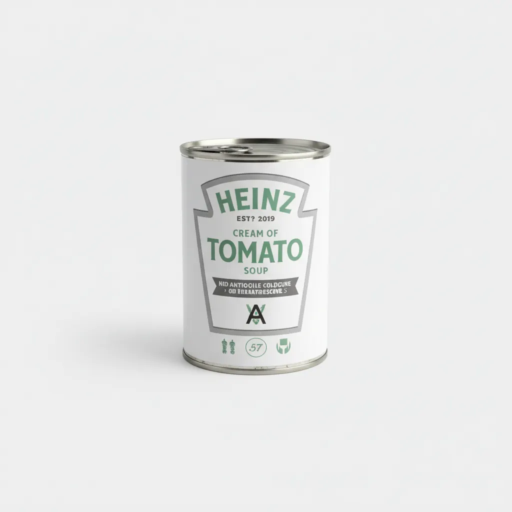 5 x Daniel Arsham HEINZ Tomato Soup, Selfridges Rare Limited Edition Of 3000