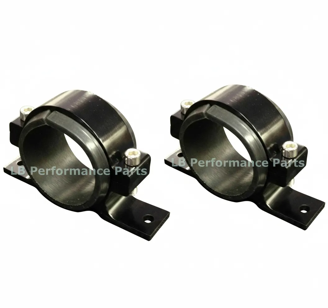 2x New 50mm 2" ID Aluminium Bracket Clamp Fuel Pump Filter Aeromotive