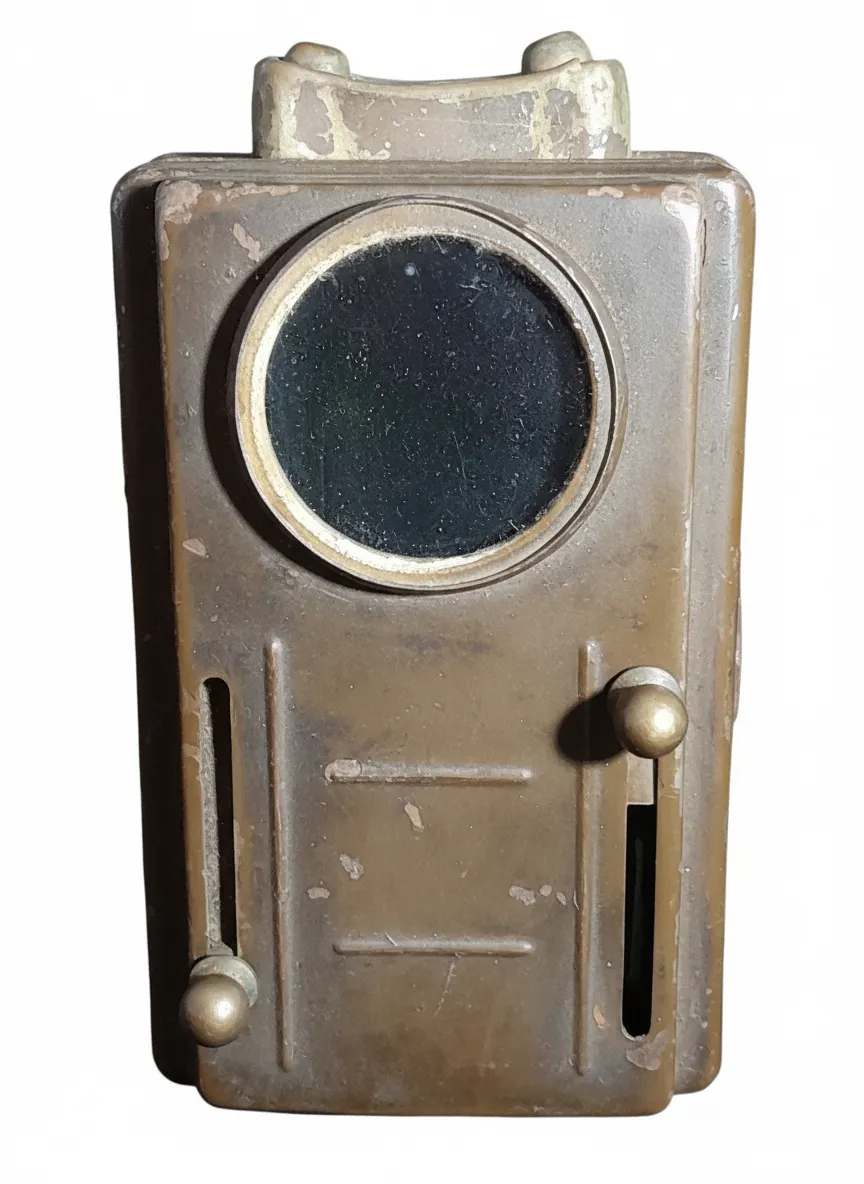 WW2 Era DB. Ltd. No.4 Military Signal / Flash Lamp w/ Clear/Red/Green Filters