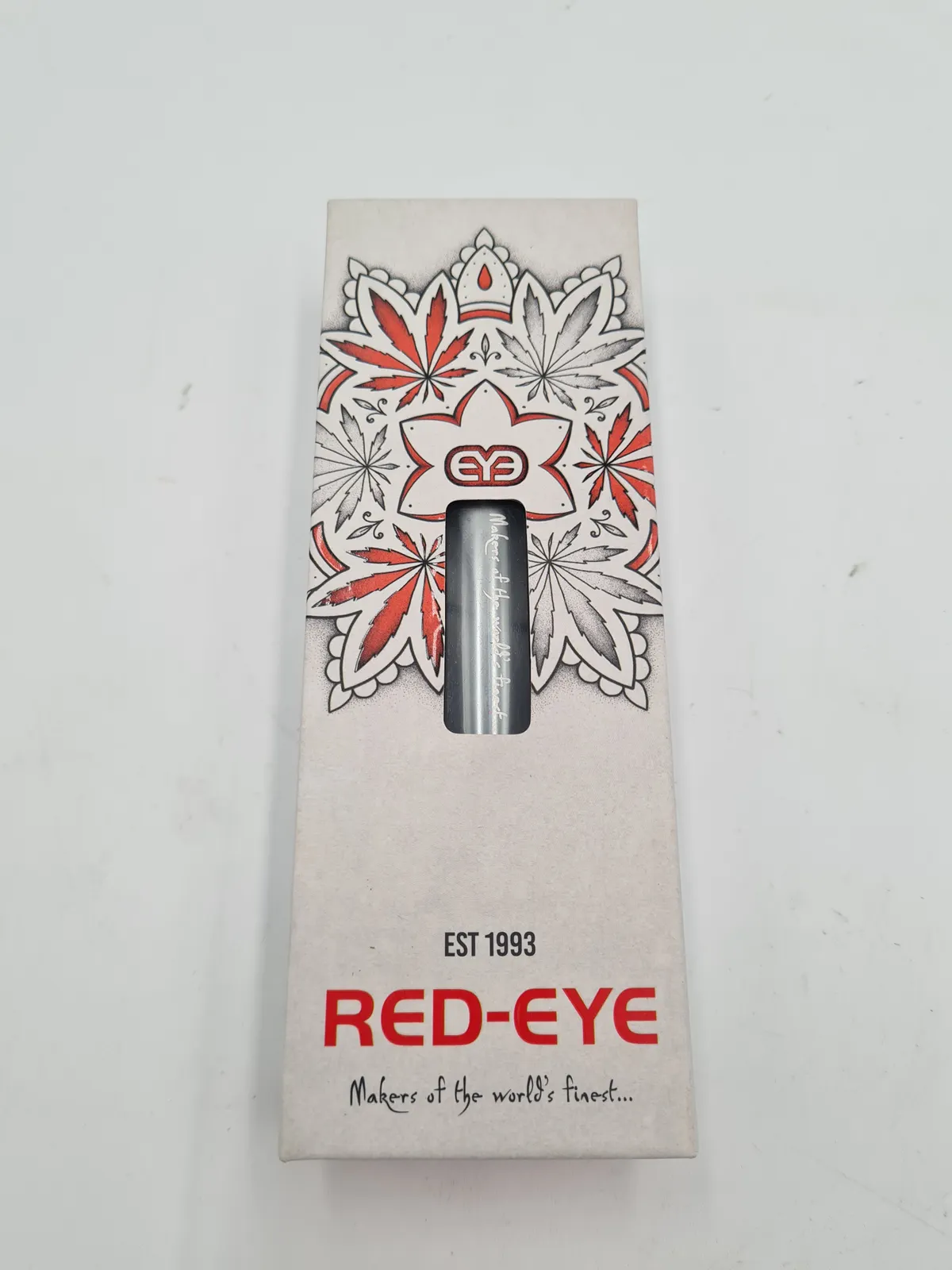 RedEye Amazed Gun Metal Smoking Pipe NEW Maze Filtration System