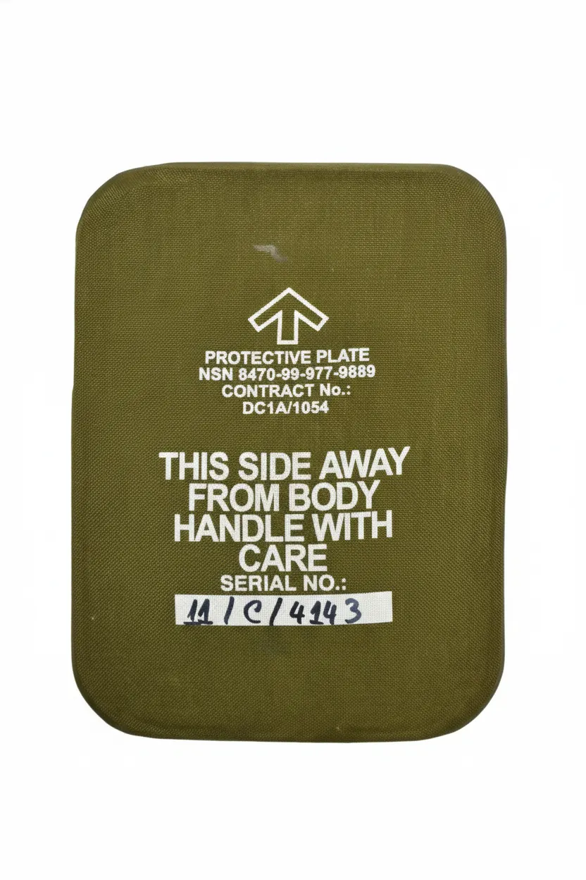 British Military Ballistic Protective Plate CBA Osprey Virtus Used