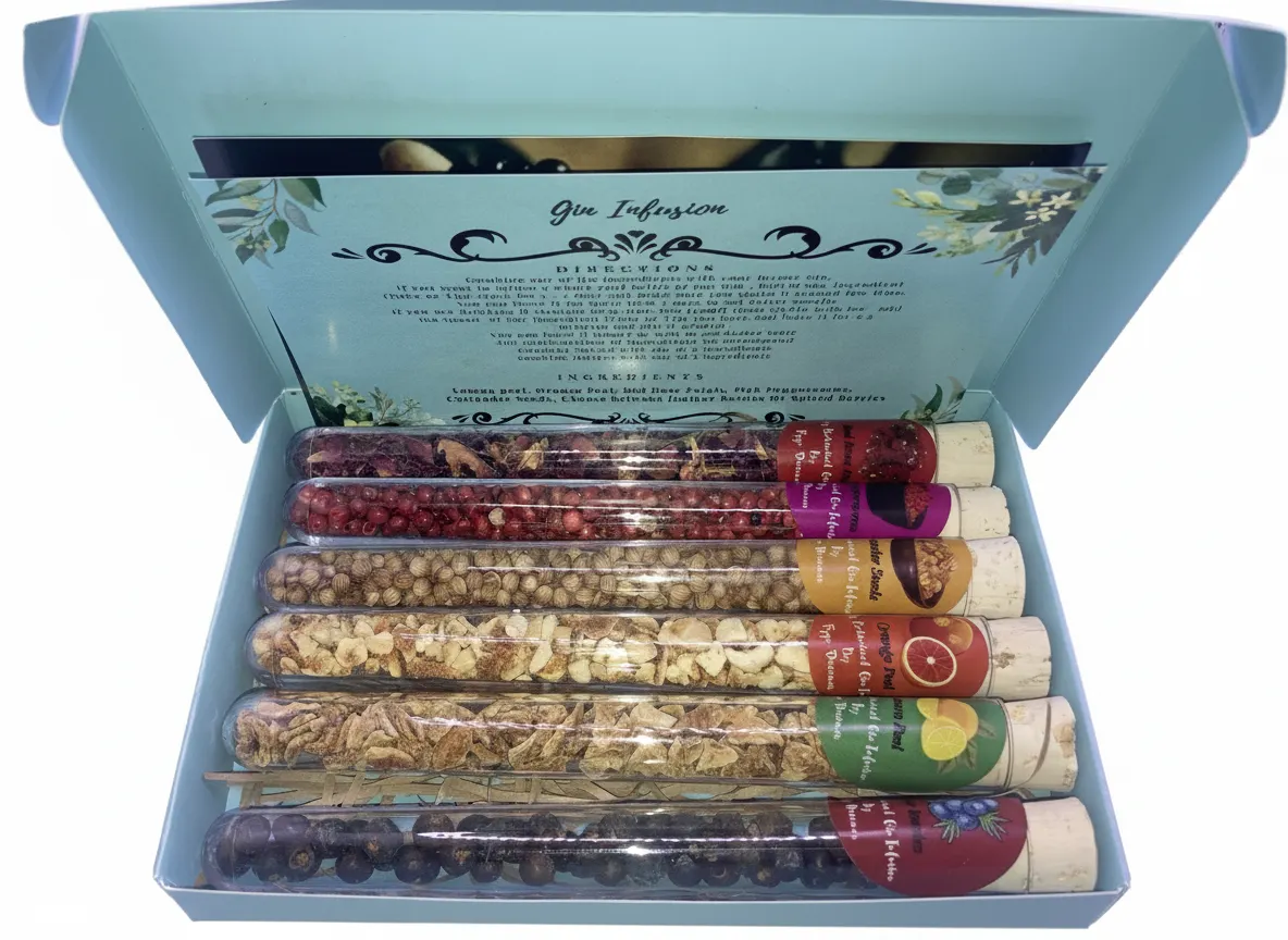 FygoDreamer Gin Infusion Botanical Kit Spiced Berries Gift Set New