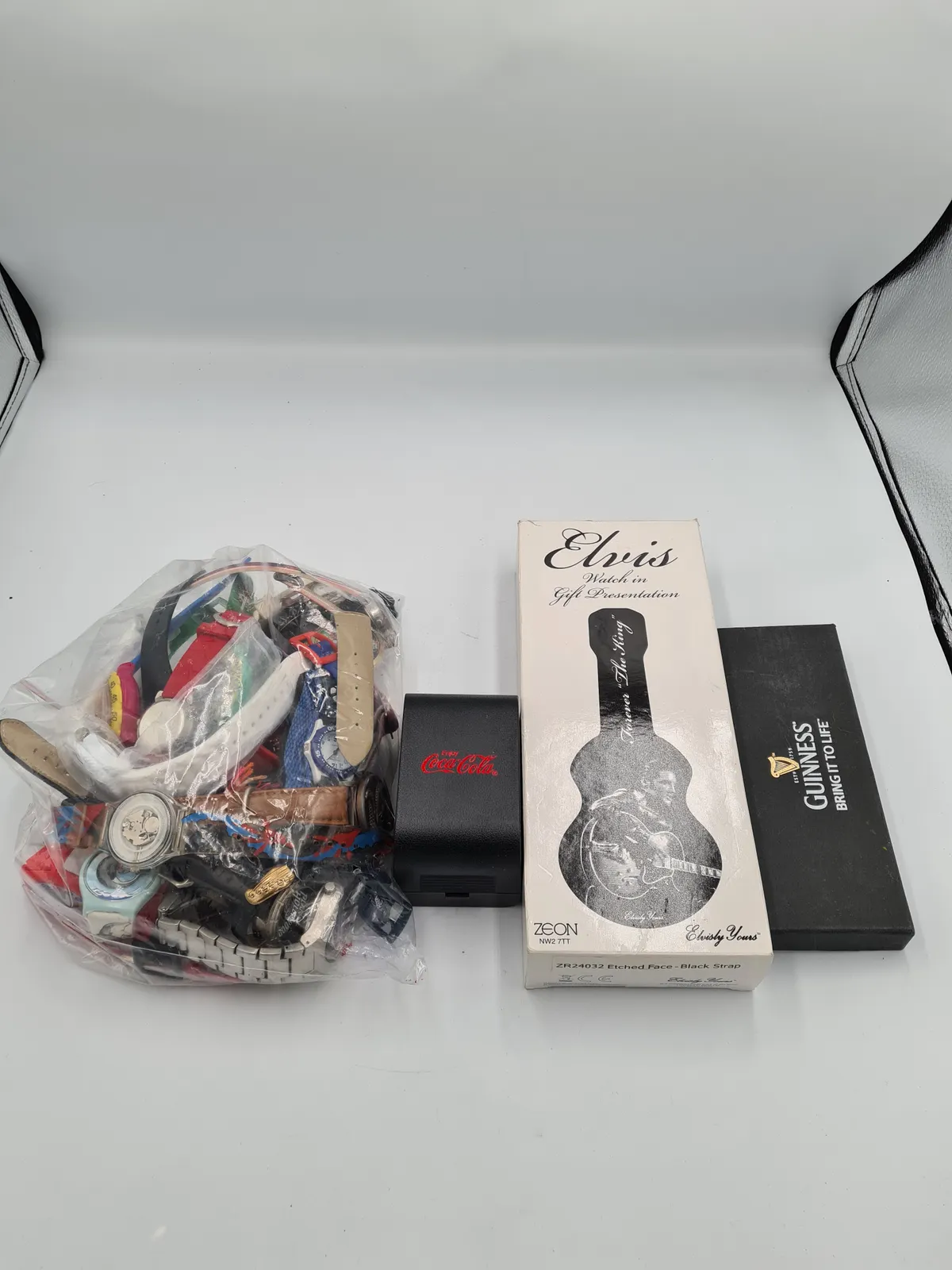 30x Job Lot Assorted Novelty Watches Hard Rock Cafe Elvis Guinness UNTESTED