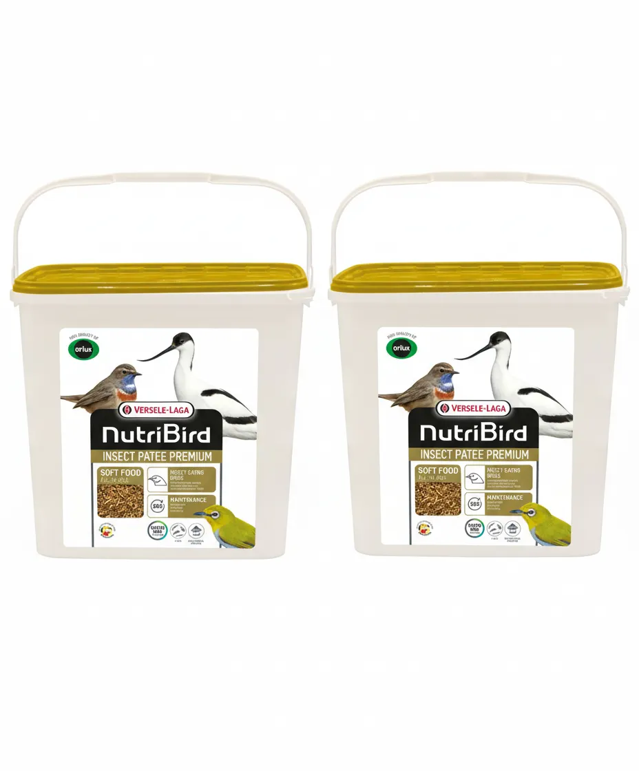 2x Versele Laga Nutribird Insect Patee Premium Feed for Insect-Eating Birds 2kg