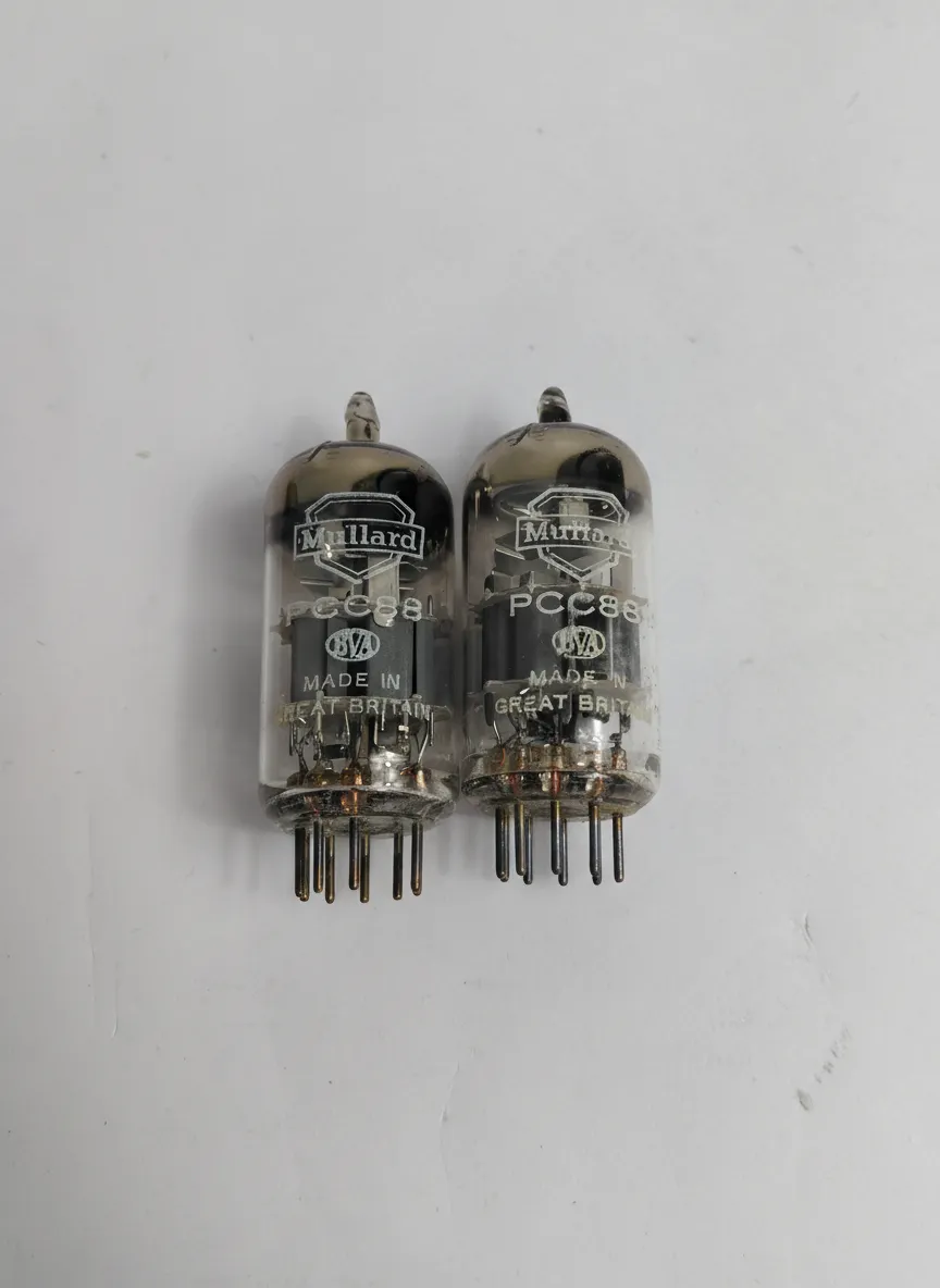 2x Mullard PCC88 Vacuum Tubes Valves NOS for makkk1 Made in GB
