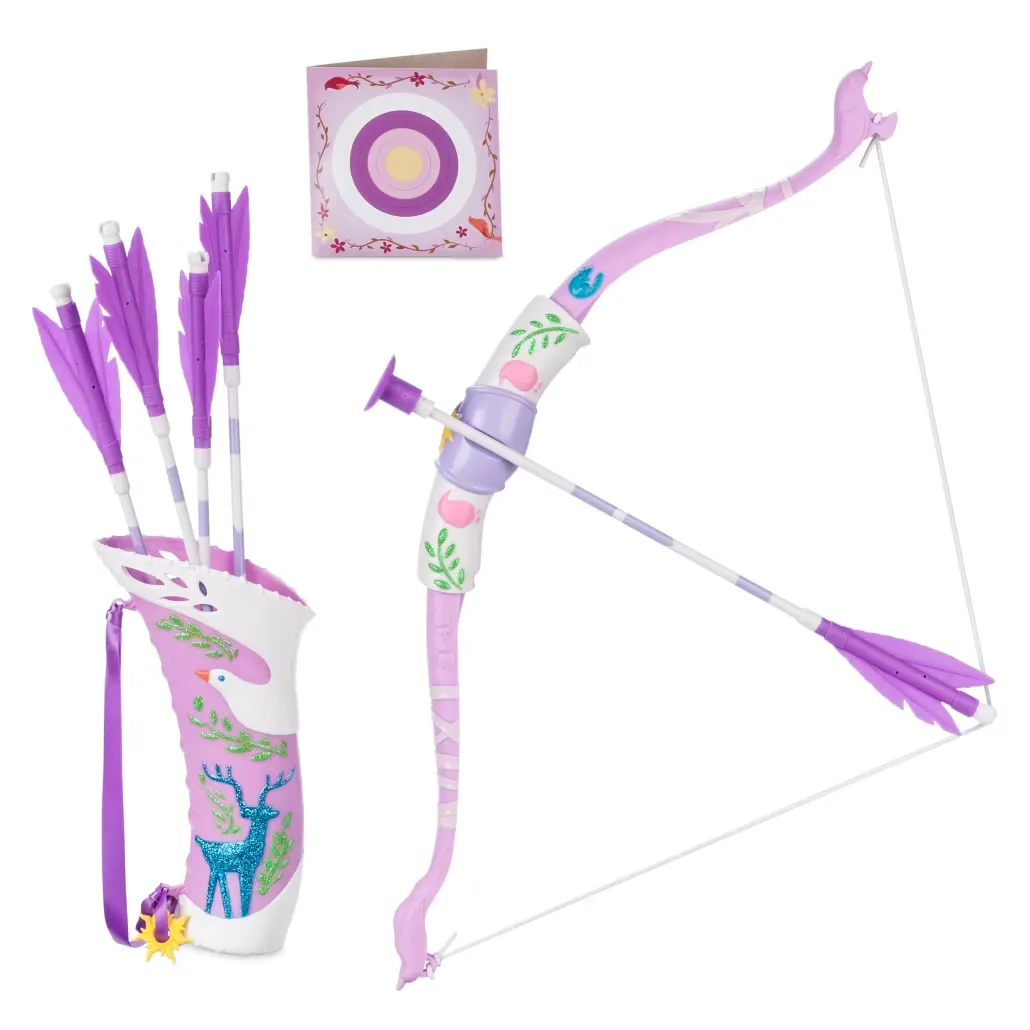 Disney Rapunzel Tangled Bow & Arrow Set Toy Kids Childrens Gift New Box Imperfection