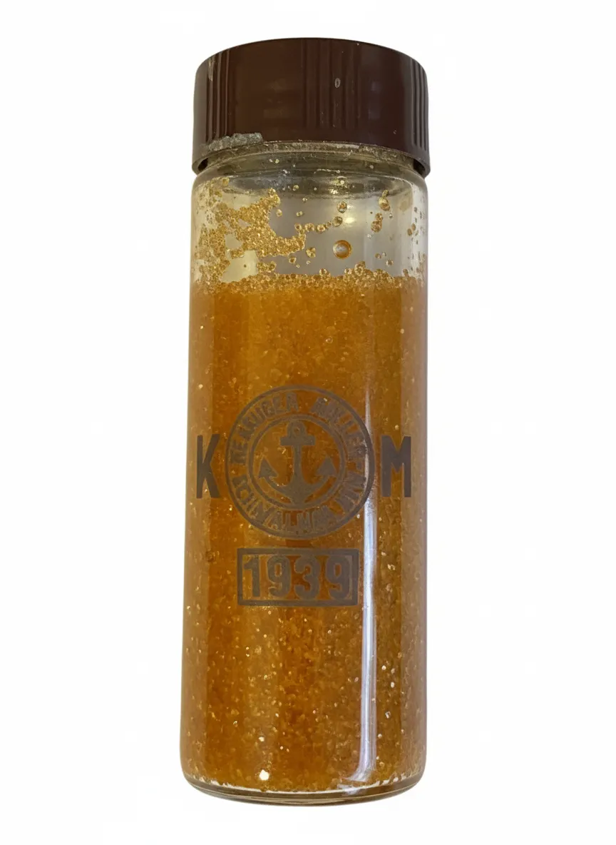 RARE WW2 German Kriegsmarine Sugar Ration Collectible Bottle Vial Used