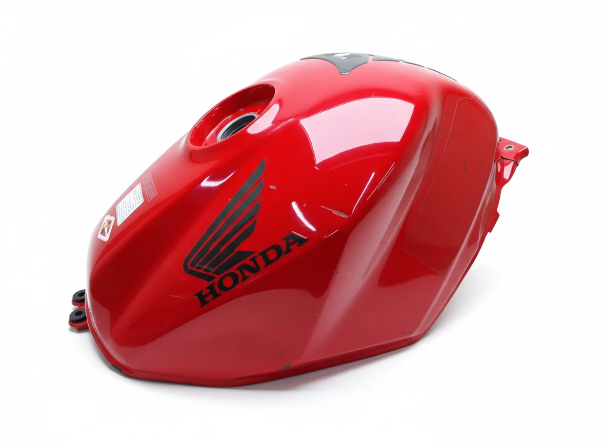 Honda VFR800 VTEC Genuine OE Fuel Tank Red Dented Internally Clean 2002-2009