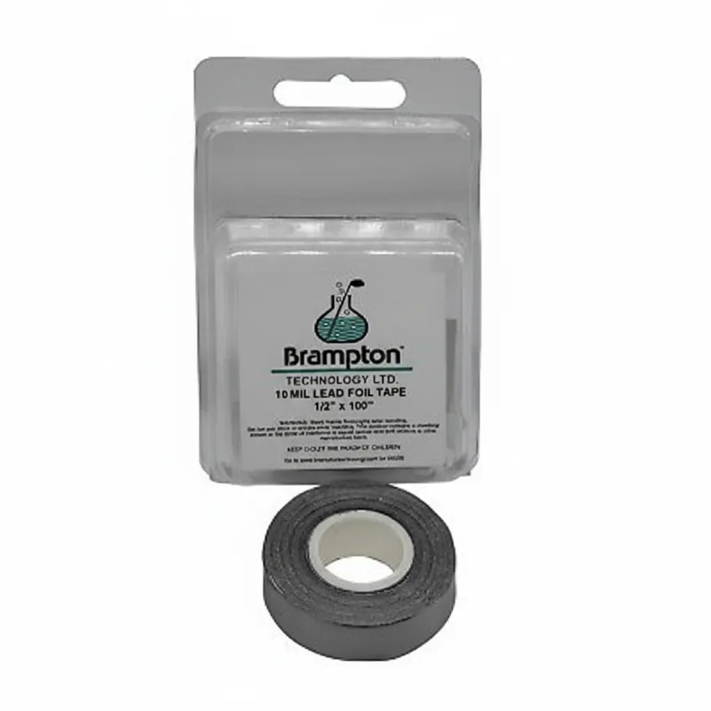 Brampton Lead Weight Tape 1/2" 2.5M Roll 0.250mm Thickness Golf Club