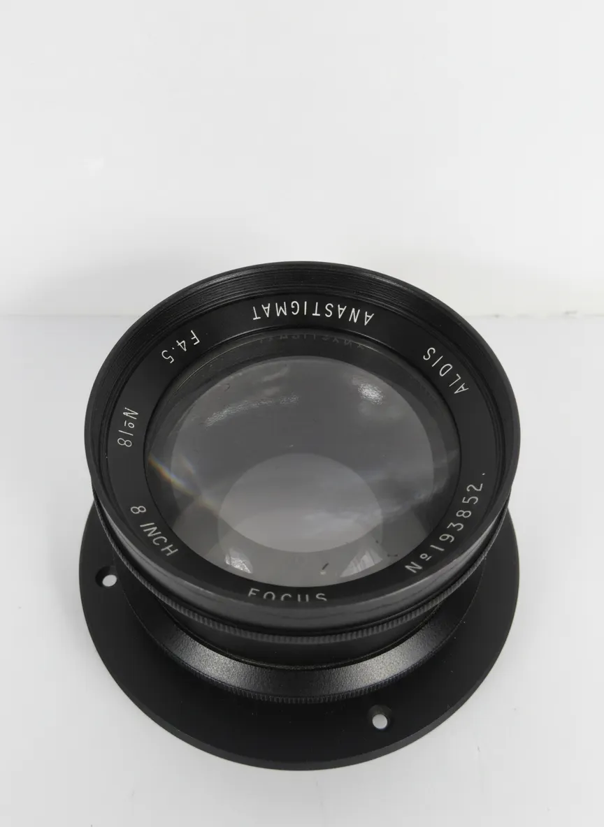 Aldis Anastigmat 8in f/4.5 No.18 Vintage Large Format Lens
