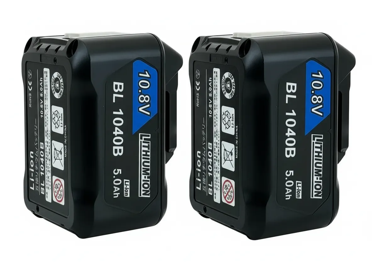 2x Power-PROF 10.8V 5.0Ah Li-ion Battery for Makita BL1040B BL1050B BL1030 BL1020