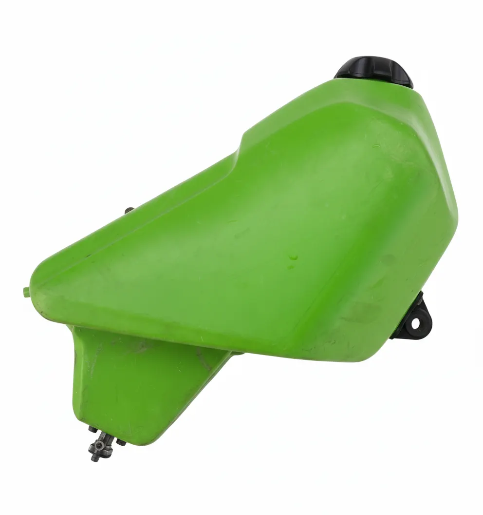 Kawasaki KX125 Petrol Fuel Tank 1988 1989 Evo Motocross Green Used