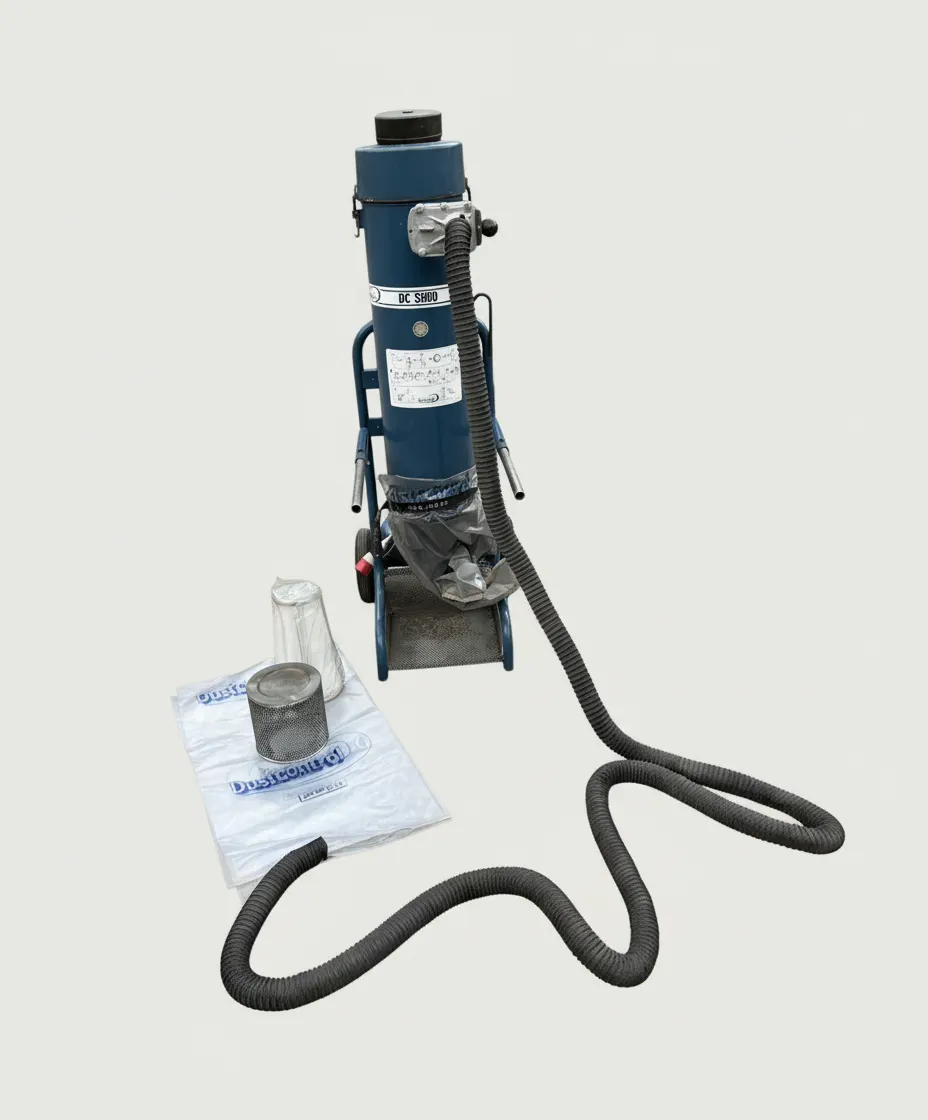 Dust Control DC 3500 Dust Extractor - c/w Hose, Filter and Extra Bags - 3 Phase