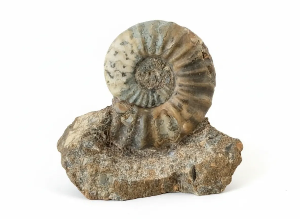 Scunthorpe Ammonite Aegasteroceras sp Rare UK Fossil Freestanding 200 MYO