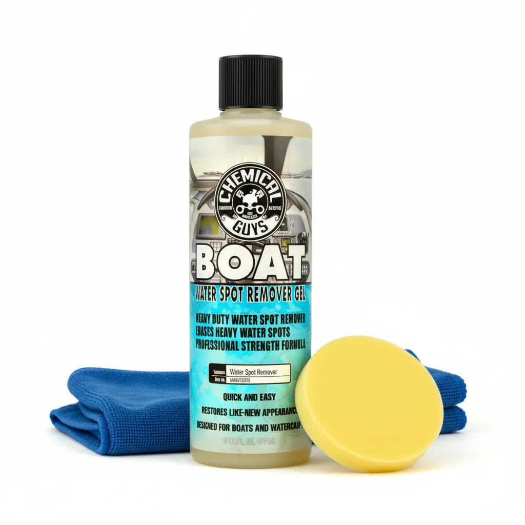 CHEMICAL GUYS BOAT MARINE WATER SPOT REMOVER GEL -REMOVES WATER SPOTS AND STAINS