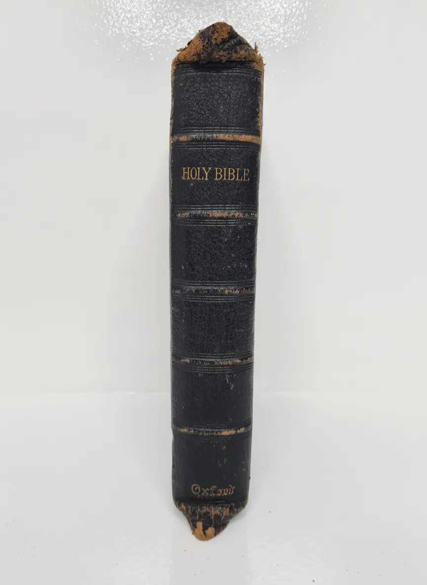 Antique Holy Bible Oxford Facsimile Series 2 1886 Edition