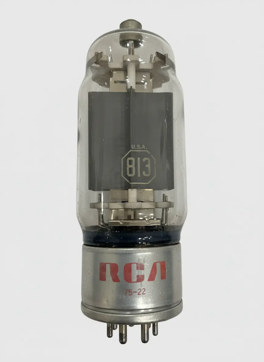RCA 813 Vacuum Tube Valve - Made in USA - Filament Tested - Used