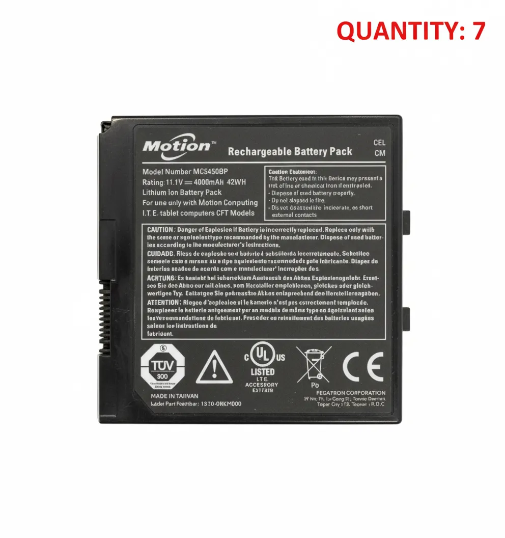 7x Motion Toughbook Tablet Battery C5 C5v C5t C5te C5m MC5450BP