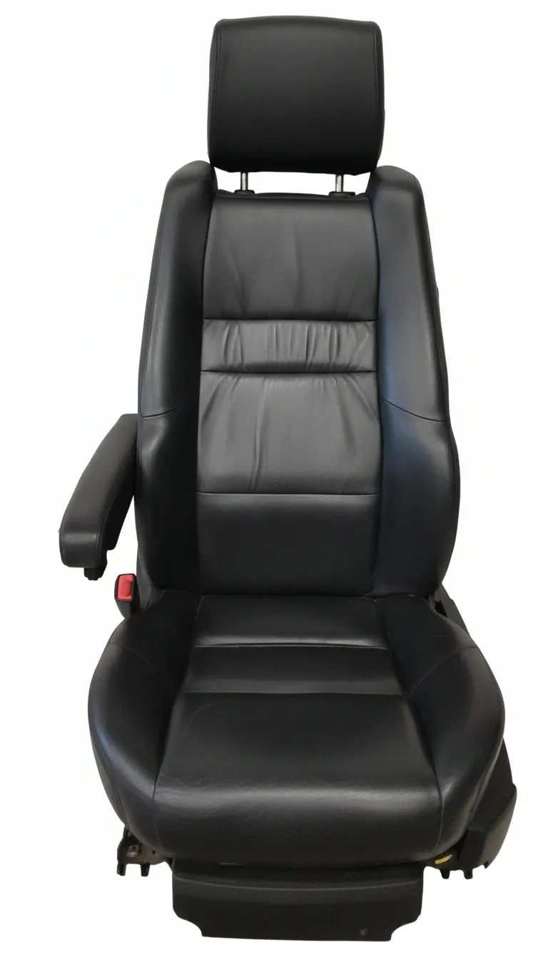 Range Rover Sport L320 2.7 TD V6 2007 Front Passenger Black Leather Seat