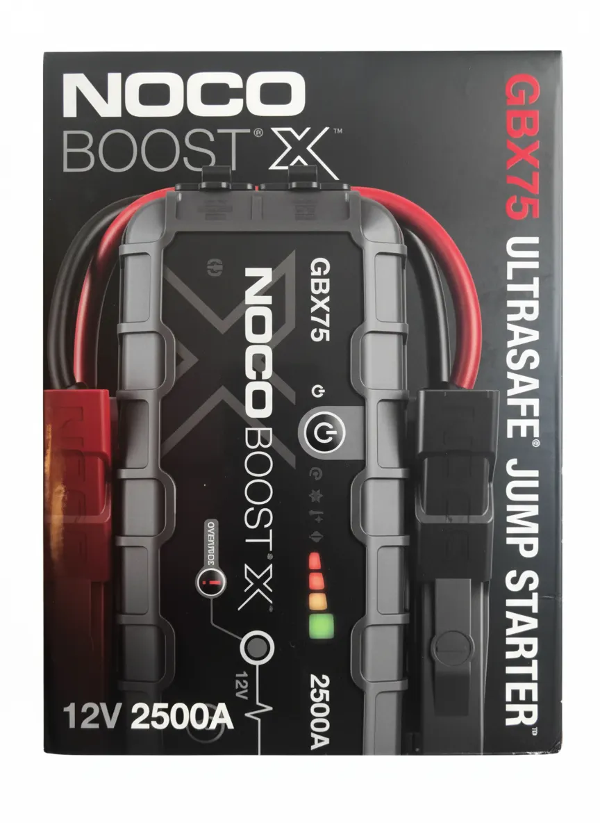 NOCO Boost X GBX75 12V 2500A UltraSafe Portable Lithium Jump Starter