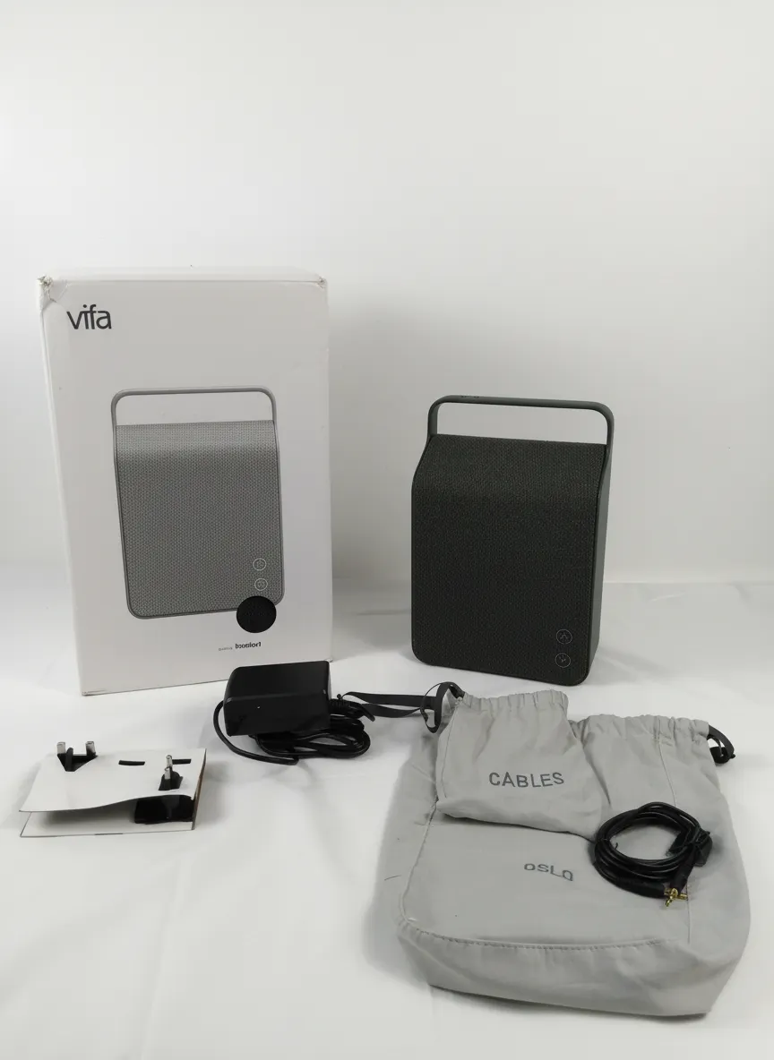 Vifa Oslo Portable Wireless Bluetooth Speaker Pine Green - LIKE NEW