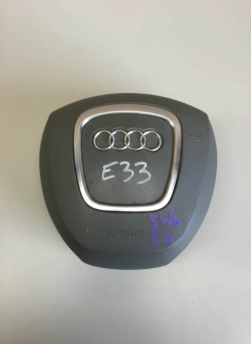 AUDI A4 B7 Steering Wheel Center Airbag Cover Module Used OEM 8E0880201