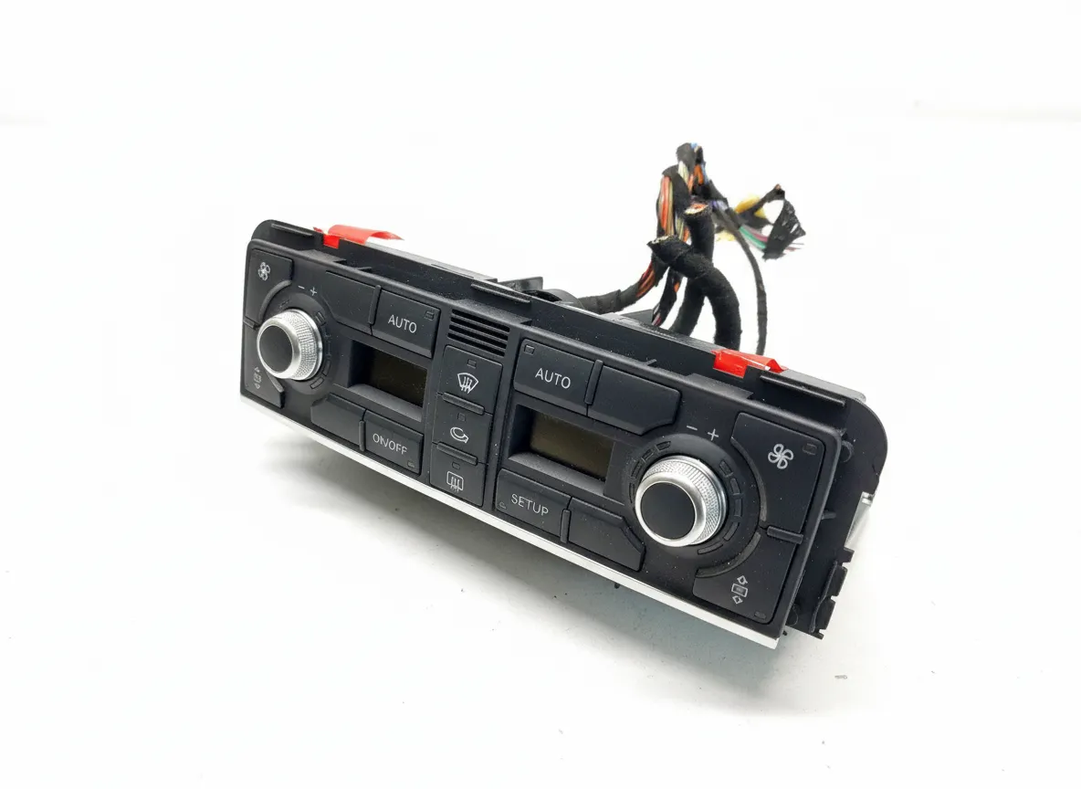 AUDI A8 D3 2007 Used AC CLIMATE HEATER CONTROL SWITCH PANEL 4E0820043F