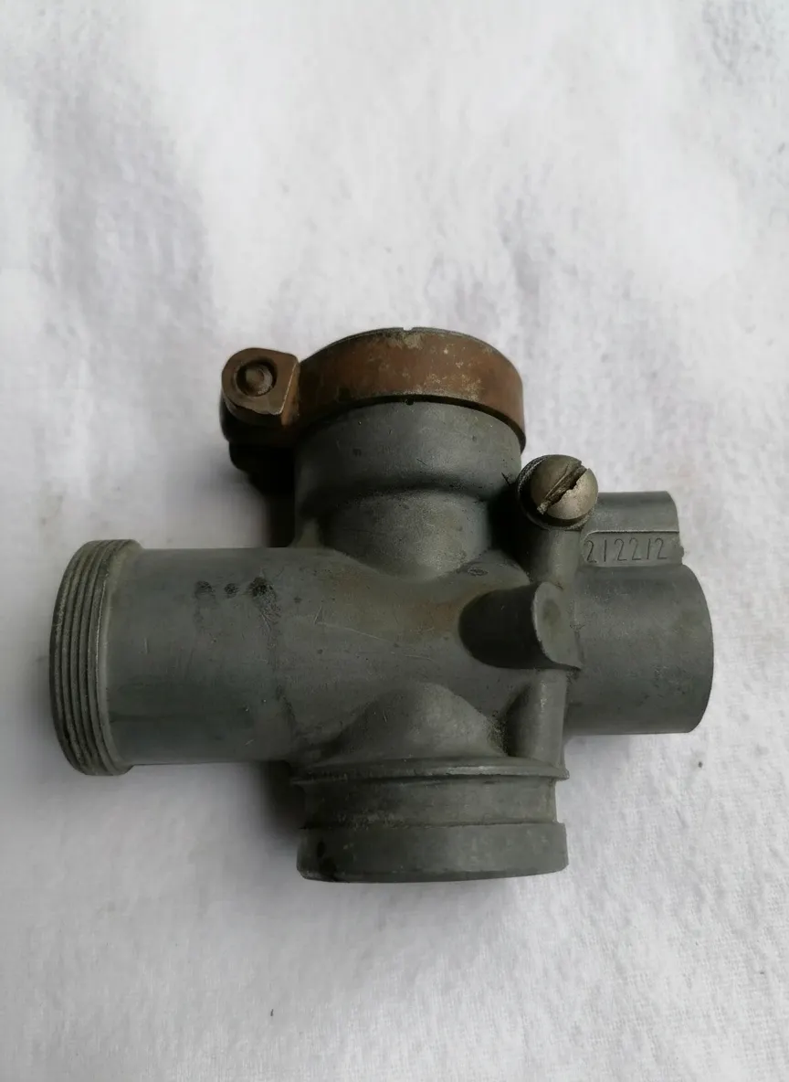 Bing 2/22/27 Carburetor Carb Body Used NSU Maxi Motorcycle Scooter Part