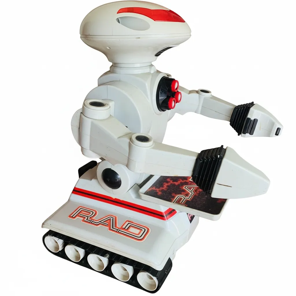 Vintage Toymax R.A.D. Robot 1.0 RC Remote Control Fully Working 1998