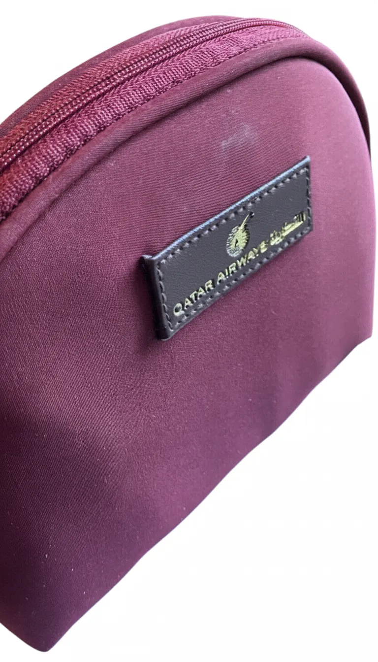 Qatar Airways Retro 1997 Amenity Kit - Complete with Hermes Eau d'orange verte