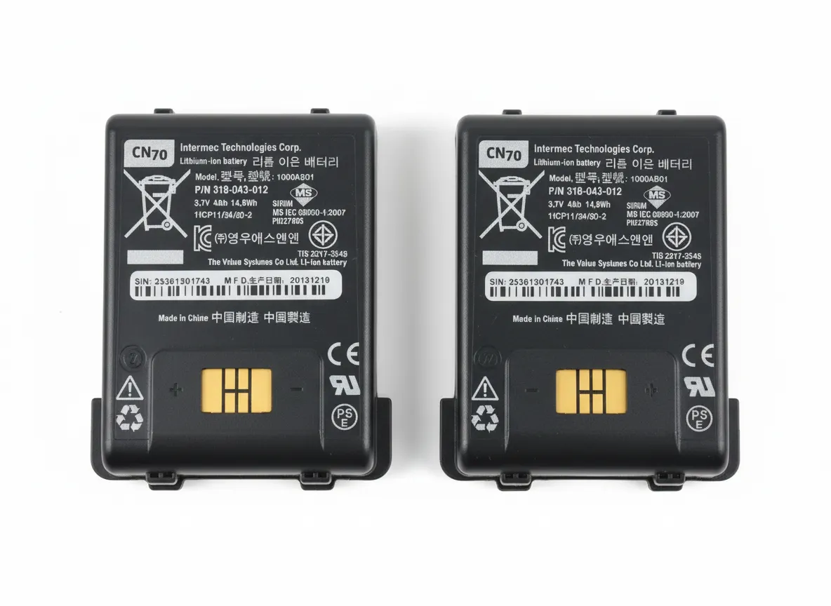 Intermec Battery Pack x2 - for CN70, CN70A, CN70e Handheld Devices