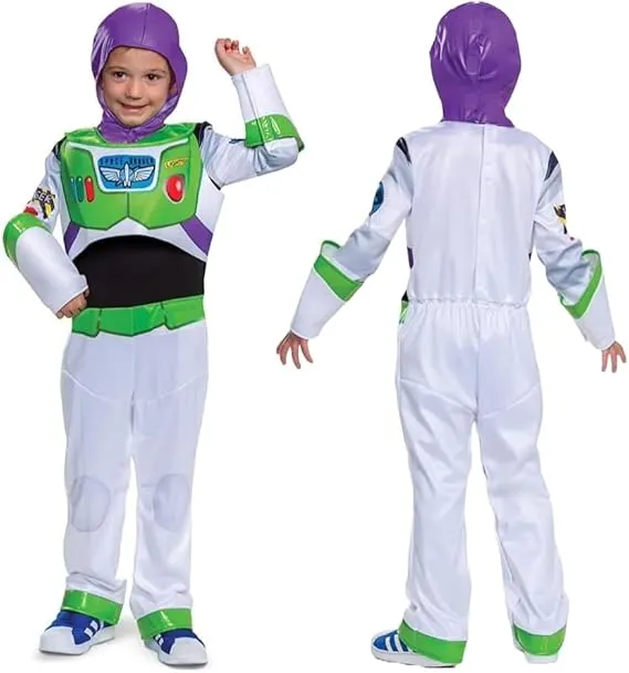 Disguise Disney Pixar ToyStory Buzz Lightyear Adaptive Kids Fancy Dress -Age 5/6