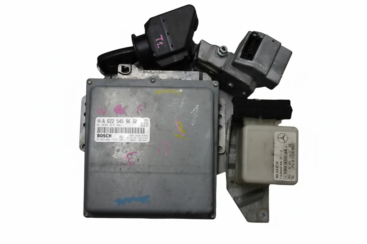 Mercedes C-Class W202 C250 TURBO DIESEL Engine ECU 4-Piece Kit A0225459632