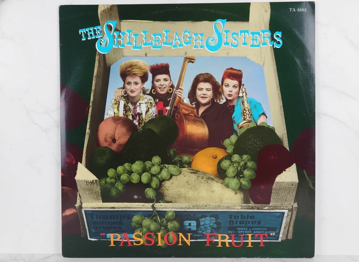 The Shillelagh Sisters – Passion Fruit 12” Vinyl Single Rockabilly CBS 1984 Rare