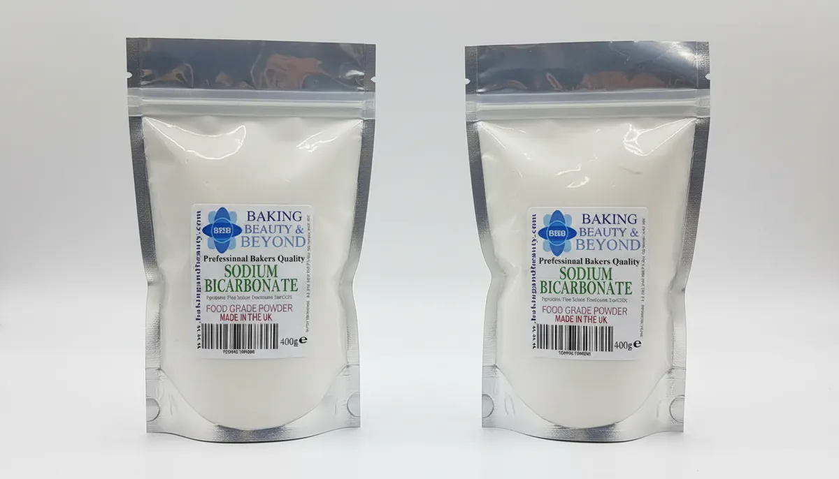 2x 400g (800g) Baking Beauty & Beyond Food Grade Pure Sodium Bicarbonate Baking Soda