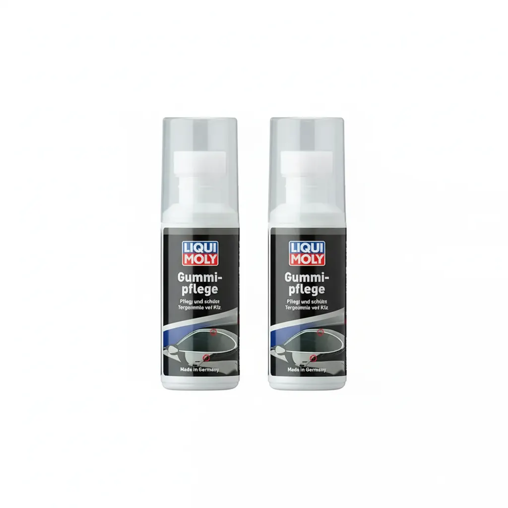2 x Liqui Moly Rubber Care Tyre Door Window Boot Rubber Seals 75ml - 21926