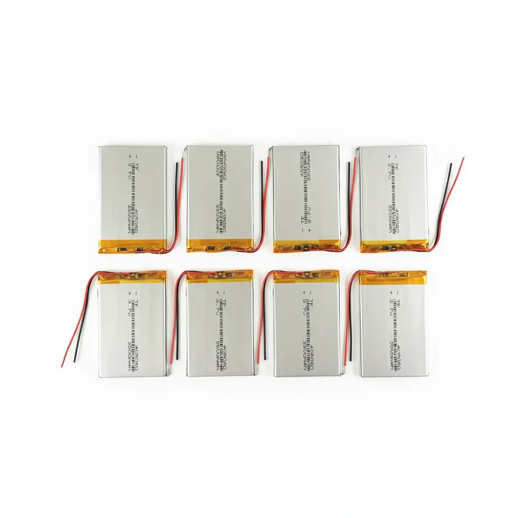 8x 3.7V 2500mAh Li-Po Battery (405080) Rechargeable High Capacity Tablet+Device
