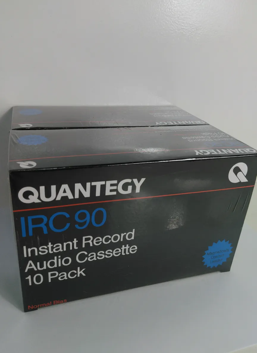 20 Brand New Sealed Quantegy IRC 90 90 Min Type I Ferric Blank Audio Cassettes