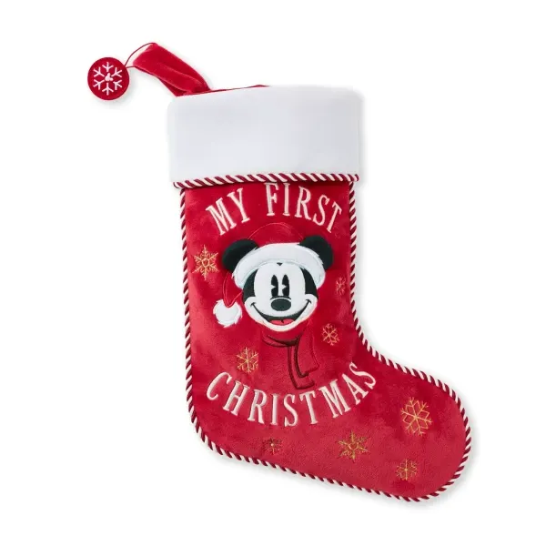 Mickey Mouse Baby Stocking “My First Christmas”